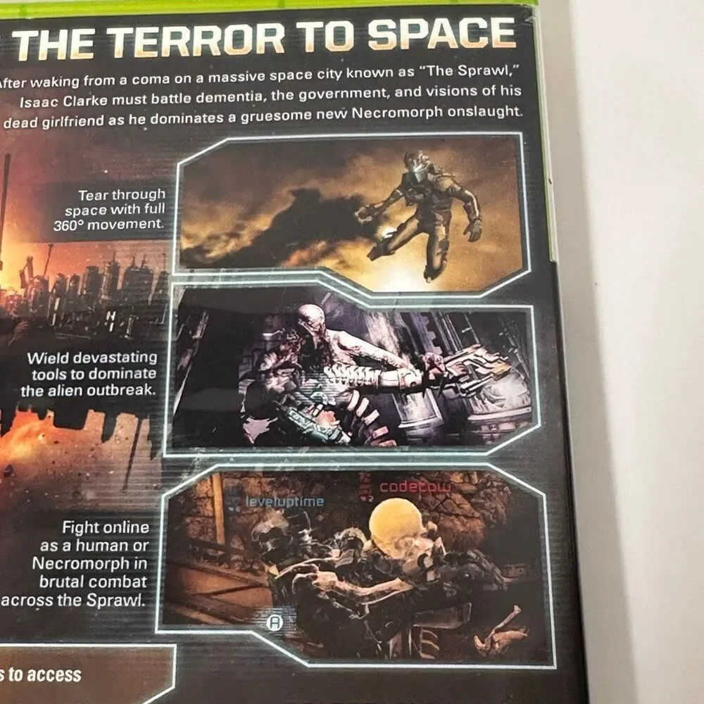 Dead Space2 Xbox 360 Game Complete with 2 Discs and Manual